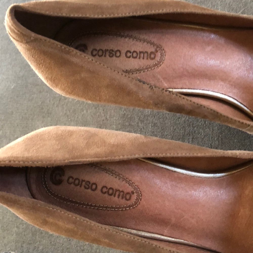 Corso como suede heels - Picture 4 of 6